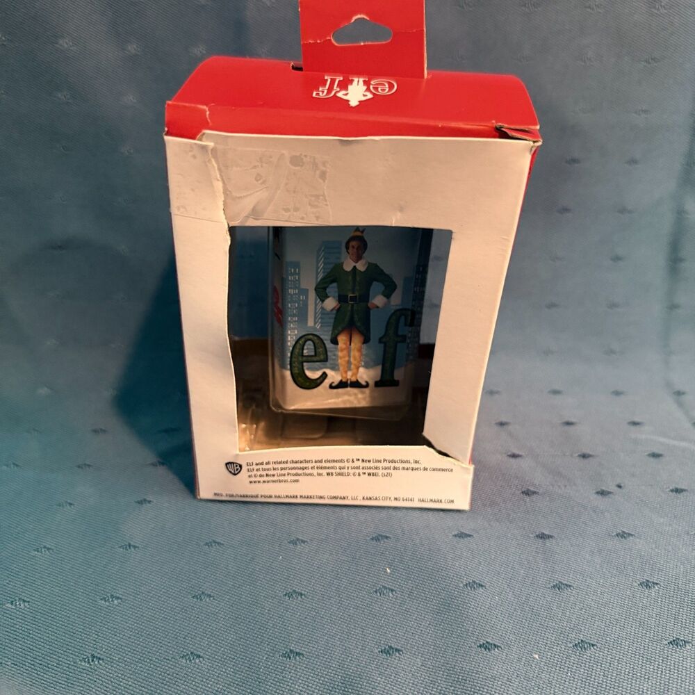 Hallmark Buddy the Elf VHS Christmas Ornament 2021 Movie 2HCM9142 Open Box